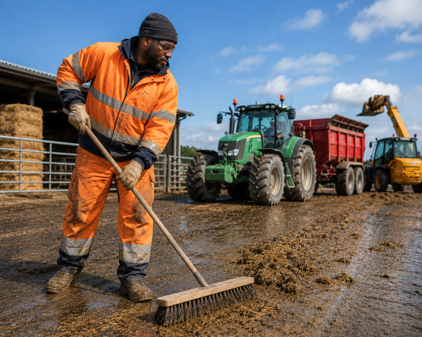 Agricultural cleaning services