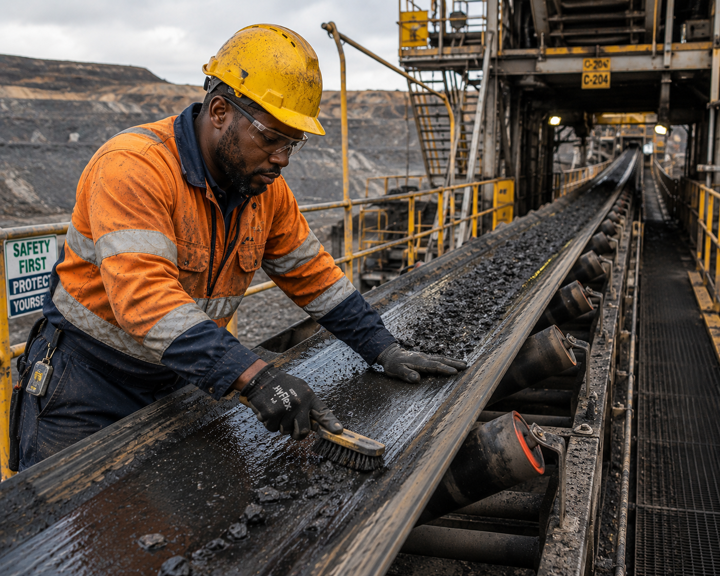 Mining cleaning services